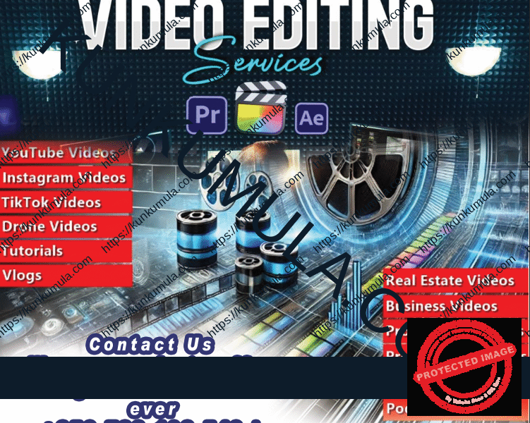 Proffesional Video Editing Services Contact us now