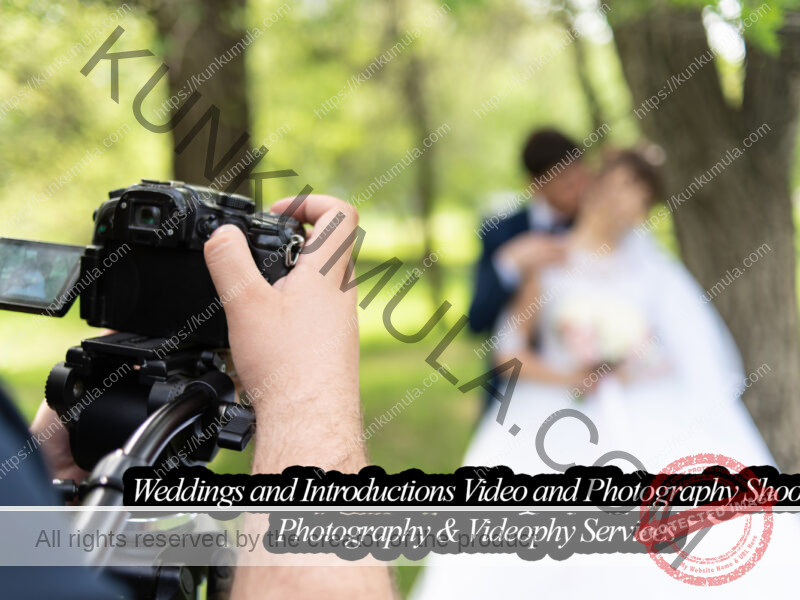 Weddings and Introductions Video and Photography Shoots
