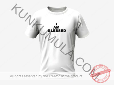 I AM BLESSED T SHIRT ARTWORK