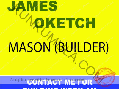 AM JAMES OKETCH A MASON