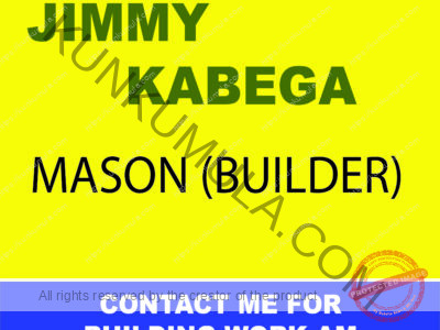 AM JIMMY KABEGA A MASON