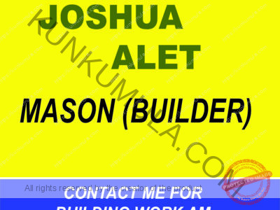 AM JOSHUA ALET BY NAME AND AM A MASON