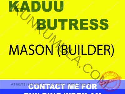 AM KADUU BUTRESS A MASON