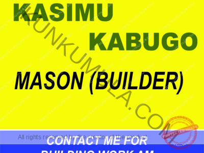 AM KASIMU KABUGO A MASON