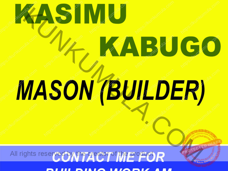 AM KASIMU KABUGO A MASON