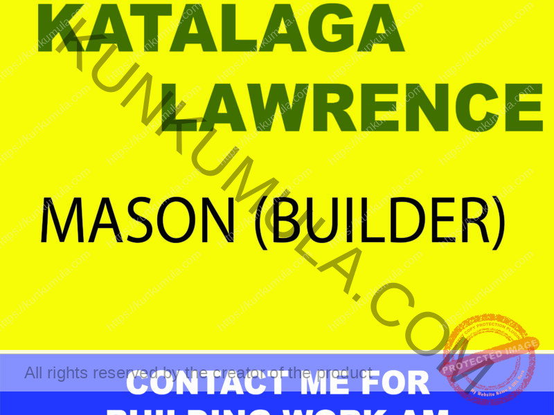 AM KATALAGA LAWRENCE A MASON FROM UGANDA
