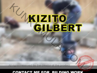 AM KIZITO GILBERT A MASON IN UGANDA