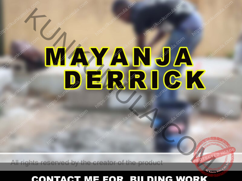 AM MAYANJA DERRICK A MASON FROM UGANDA