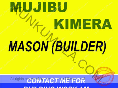 am MUJIBU KIMERA a mason
