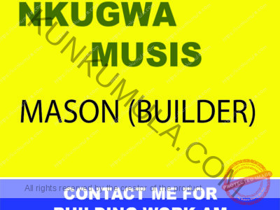 AM NKUGWA MUSIS A MASON