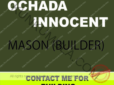 OCHADA INNOCENT A MASON FROM Uganda