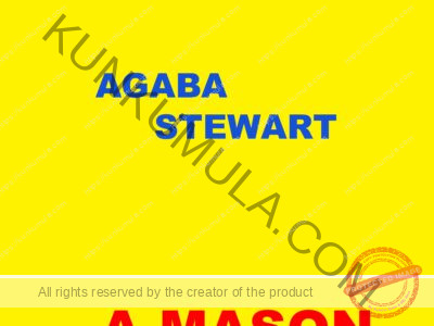 AM AGABA STEWART A MASON IN UGANDA