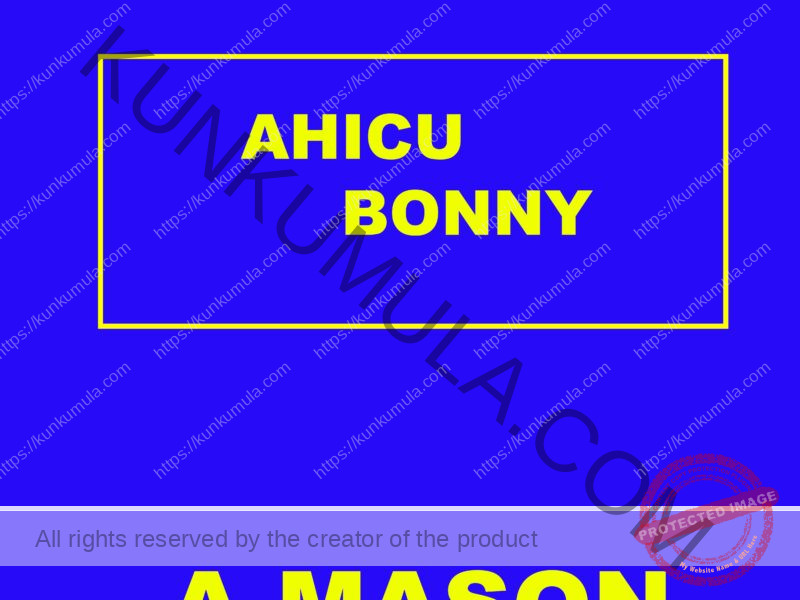 AHICU BONNY A MASON