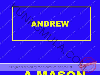 ANDREW A MASON