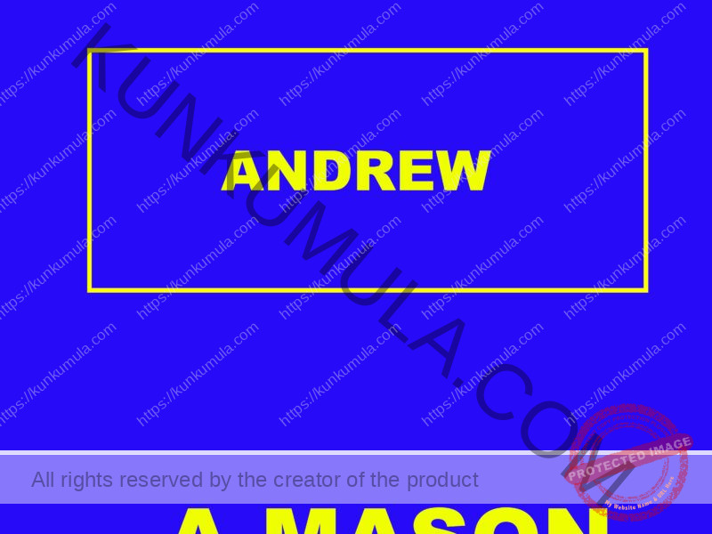ANDREW A MASON