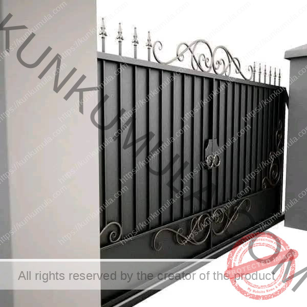 8 by 16Ft METALLIC GATES BY TAYLOR METAL FABRICATION