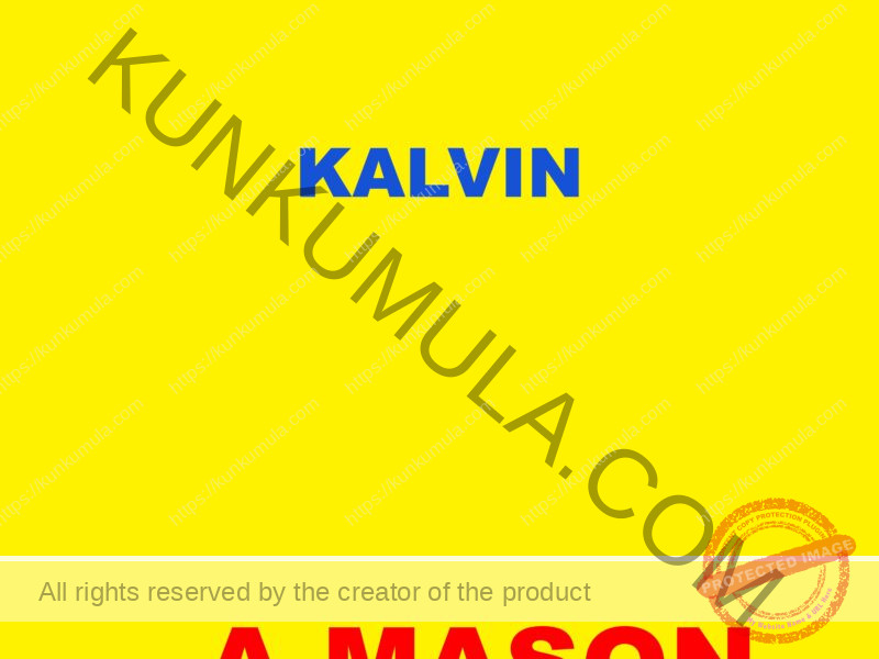 KALVIN A MASON FROM UGANDA