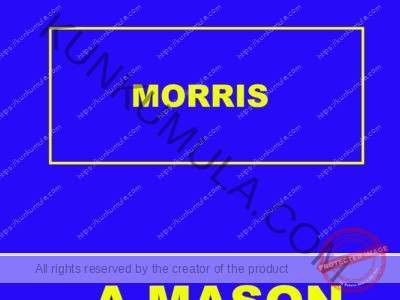 MORRIS A MASON