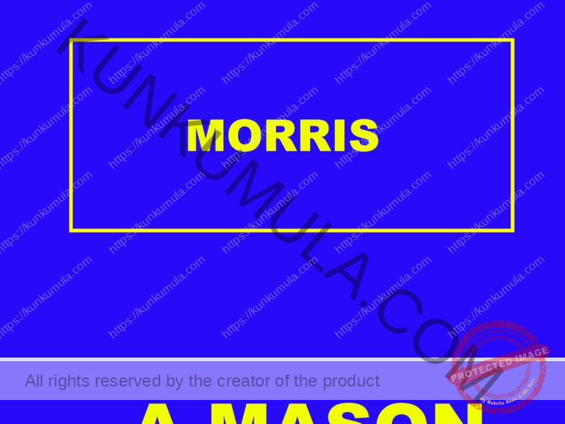 MORRIS A MASON