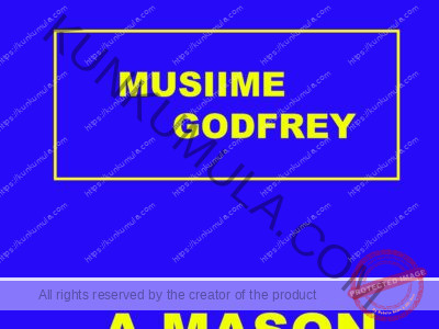MUSIIME GODFREY A MASON