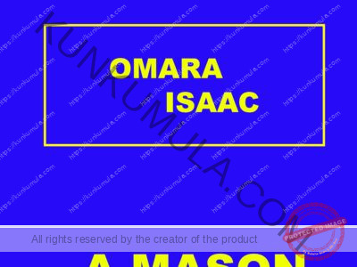 OMARA ISAAC A MASON