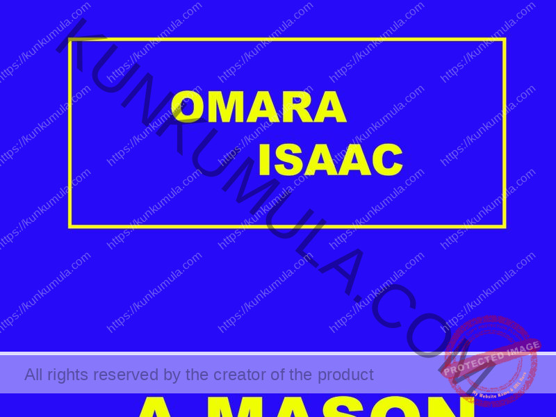 OMARA ISAAC A MASON