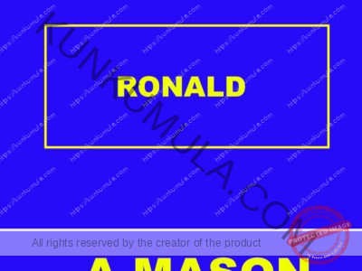 RONALD A MASON