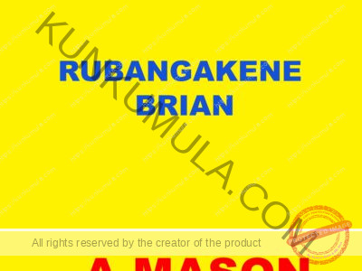 RUBANGAKENE BRIAN A MASON