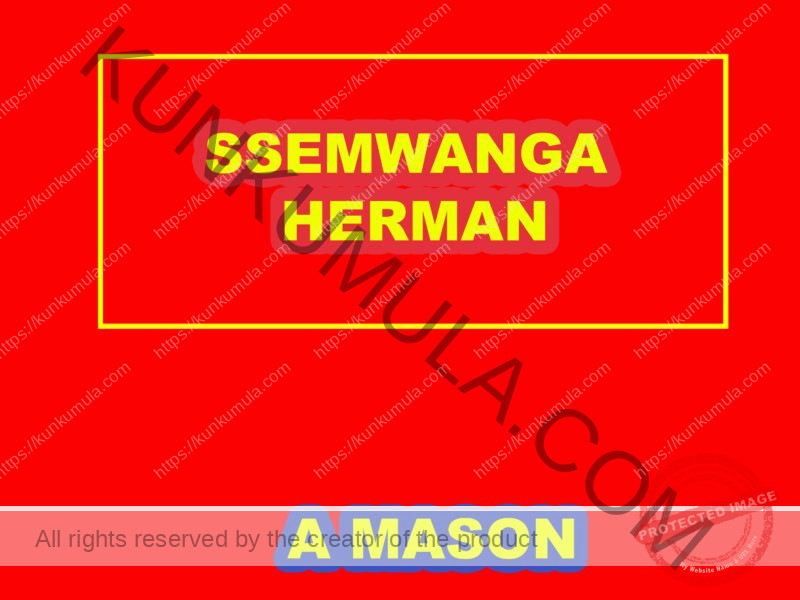SSEMWANGA HERMAN A MASON
