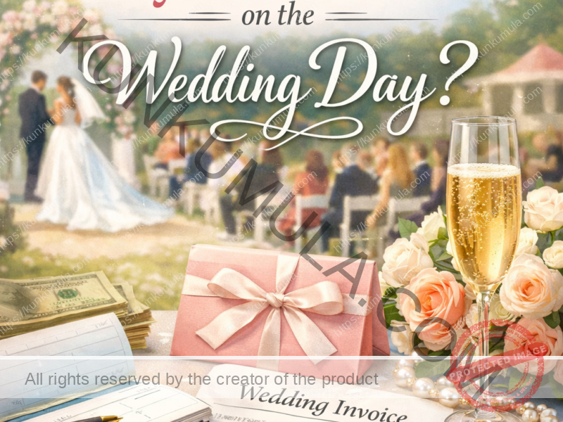 Who Exactly Pays For What on the Wedding day