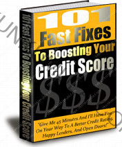 101 Fast Fixes to Boosting Your Credit Score Book