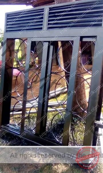 5 by 4Ft Metallic Windows