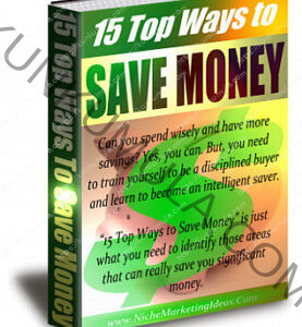 15 Top Ways to Save Money Book