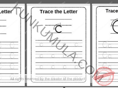 TRACING 05 Trace the Letter pdf in 76 pages