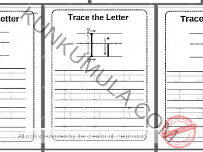 TRACING 05 Trace the Letter pdf in 76 pages