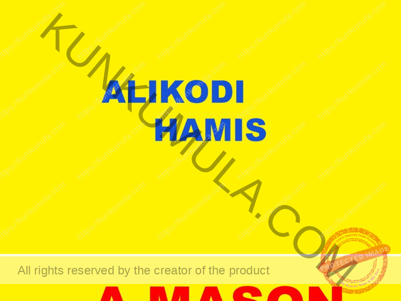 ALIKODI HAMIS A MASON