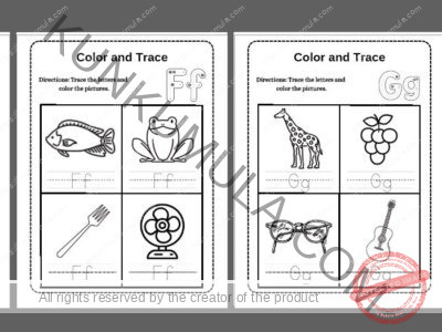 TRACING 06 Trace the Letter pdf in 26 pages