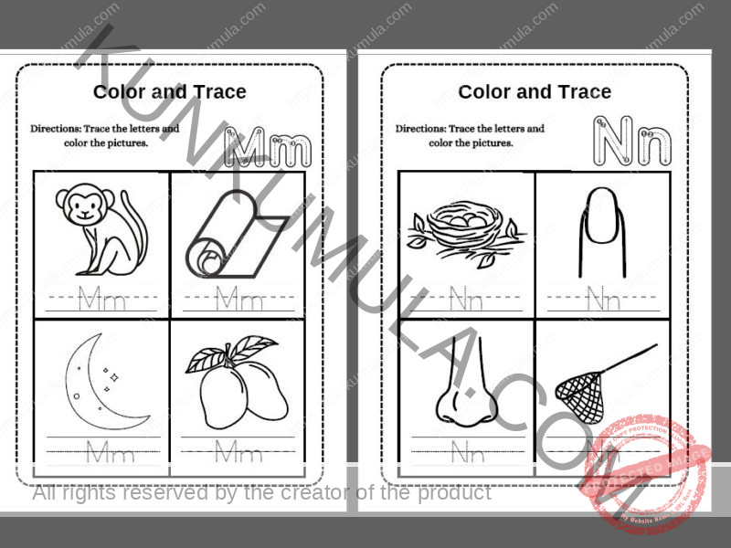 TRACING 06 Trace the Letter pdf in 26 pages