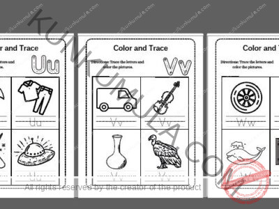 TRACING 06 Trace the Letter pdf in 26 pages