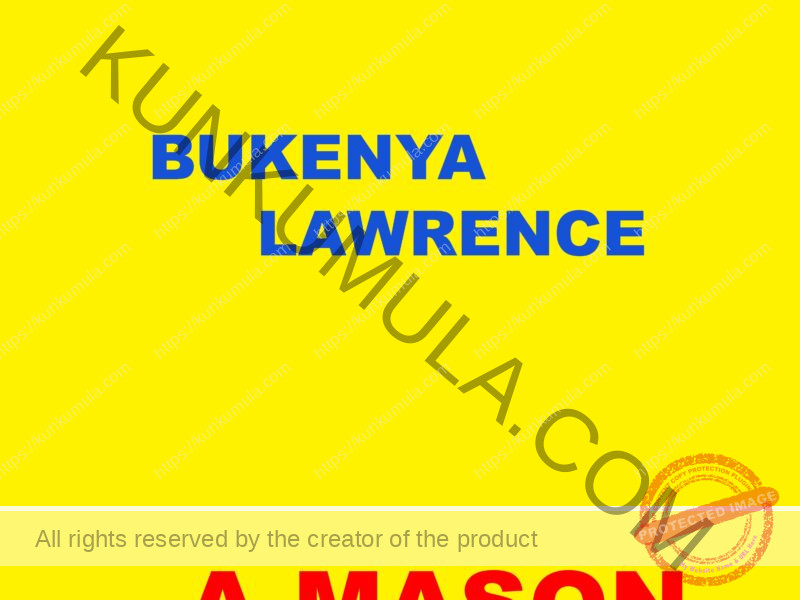 BUKENYA LAWRENCE A MASON