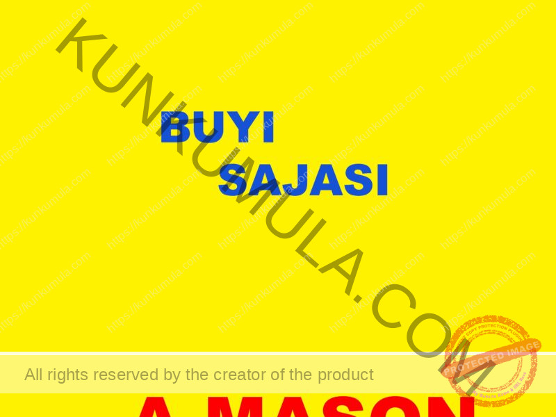 BUYI SAJASI a mason
