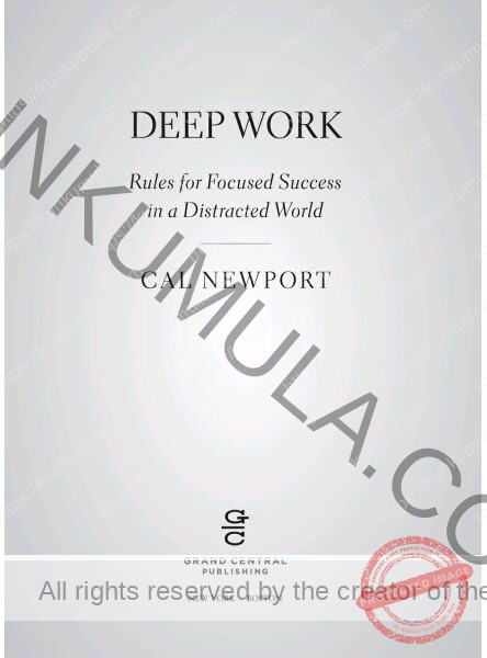 Deep Work Rules for Focused Success in a Distracted World Book in Pdf