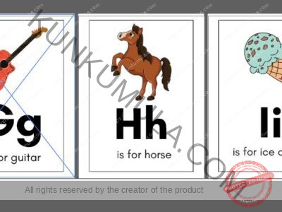 FLASH CARDS 03 A TO Z WELL DESIGNED 26 PAGES IN PDF