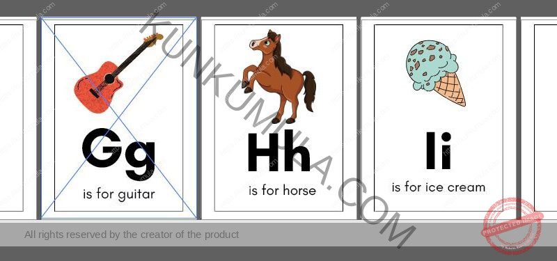 FLASH CARDS 03 A TO Z WELL DESIGNED 26 PAGES IN PDF