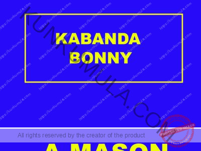KABANDA BONNY A MASON