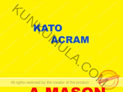 KATO ACRAM A MASON