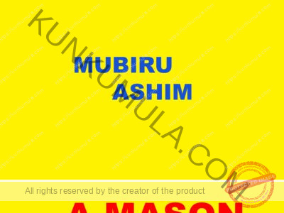 MUBIRU ASHIM A MASON