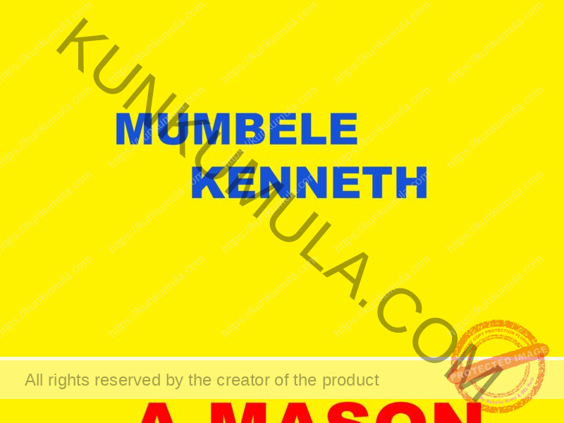 MUMBELE KENNETH A MASON