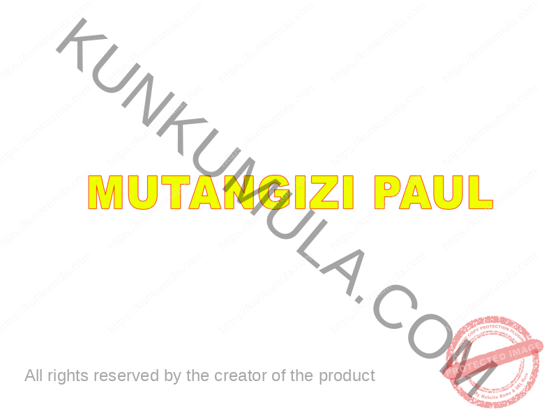 MUTANGIZI PAUL A MASON