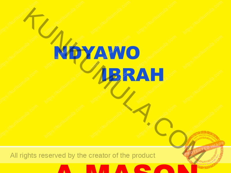 NDYAWO IBRAH A MASON